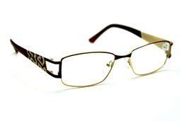 Готовые очки f- FM 046 brown/gold -5,5