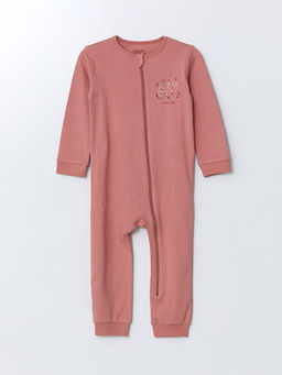 Bisiklet Yaka K?z Bebek Tulum