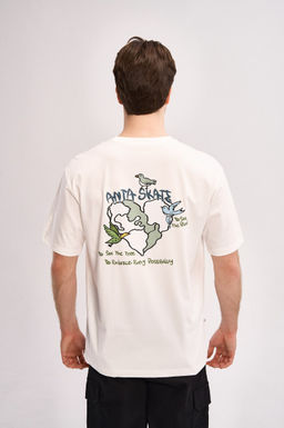 Футболка Белый ANTA SKATE SS Tee  фото 4