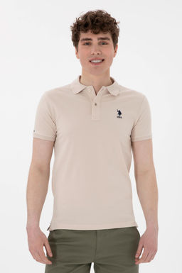 Erkek Slim Fit Polo Yaka Ta_ Basic Ti__rt Sepette S_rpriz _ndirim