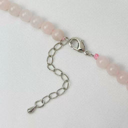 Бусы из Розового кварца 55 см +