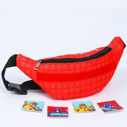 Сумка поясная детская для мальчика, 25×6×13 см, Трансформеры