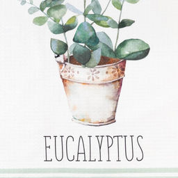 Полотенце Этель Green tree 40х70см, 100% хлопок, вафля  фото 4