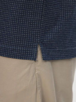 Джемпер мужской с воротником поло GREG G155-TD1246-LT6954 (синий)  фото 4