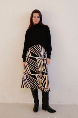 Юбка А-силуэта с принтом - Martichelli фото 40