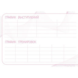 Цена за 4 шт. Дневник занятий Балет, 48 листов, 15,3 х 12,4 х 1 см - Командор фото 10