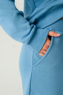 Арт. 2520/3 Костюм с брюками женский 44-52 (5 шт) Цвет:верх-голубой,низ-голубой - Калинка фото 18