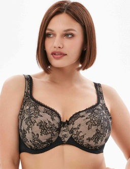 БЮСТГАЛЬТЕР Milavitsa 108000/D74 черный с нюдом