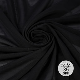 Сетка эластичная с защитой SPF арт.TBY.OLG136 140г/м? ш.160см цв.черный уп.5м