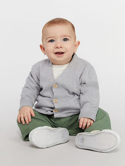 V Yaka Erkek Bebek Triko H?rka