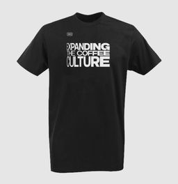 Футболка "Expanding the coffee culture" черная, размер L