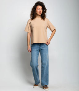 Футболка #КТ1031 (1), бежевый