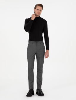 Gri Slim Fit Kanvas Pantolon - Pierre cardin фото 3