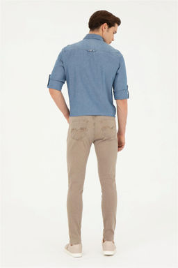 U. S. Polo Assn / Мужские коричневые джинсовые брюки - U.s. polo assn фото 4