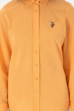 Kad_n Turuncu Uzun Kollu Basic G_mlek Sepette S_rpriz _ndirim - U.s. polo assn фото 6