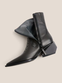 Ботильоны UNITED NUDE Ricky West Mid Артикул 4638817, черный