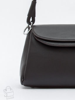 Сумка женская кожаная 2617-1YP coffee Polina&Eiterou