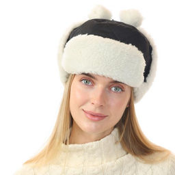 Аксессуар Шапка ALTRO ушанка арт.1181306-10/МБ черная