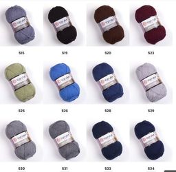 Цена за 5 мотков пряжи SHETLAND