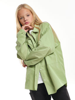 Рубашка one size для девочки UD 7997 фисташка - Mini maxi фото 10