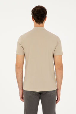 U. S. Polo Assn / Мужская футболка светло-хаки - U.s. polo assn фото 12