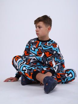 Пижама Макар черный - Ладошки фото 7