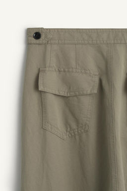 DRP PNT 16 / crudo/kaki - Zara фото 8