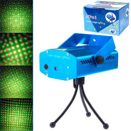 Праздничный лазерный проектор Точки 2 режима