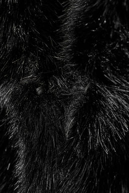 SHORT FAUX FUR COAT WITH LAPEL COLLAR - Zara фото 10