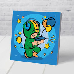 Картина по номерам Звёздная битва 15 15 см - Школа талантов фото 3