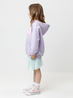 КР 302676/пастельно-лиловый джемпер (худи) для дев
