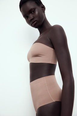 POLYAMIDE BLEND BANDEAU BRA - Zara фото 7