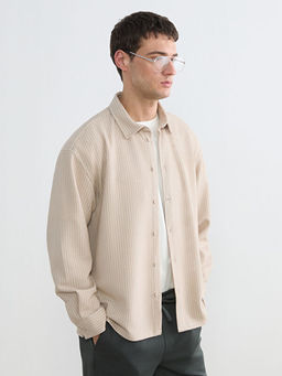 Regular Fit Dokulu Erkek G?mlek