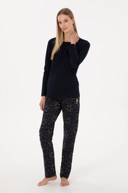 Kad_n Lacivert Pijama Tak_m_
