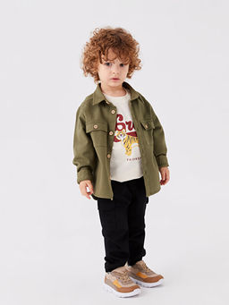 Beli Lastikli Basic Erkek Bebek Pantolon