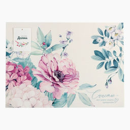 Набор салфеток на стол Счастье, 2 шт., 40?29 см