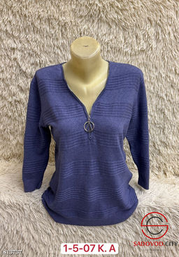 Свитер женски на полузамке - Bruno фото 4