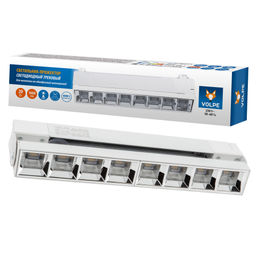 ULB-Q283 20W/4000K WHITE Светильник-прожектор светодиодный трековый. Линейный. 1600 Лм. Белый свет (4000К). Корпус белый. ТМ Volpe