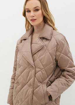 Conso/SM 220109 - almond Утепленное Пальто фото 2