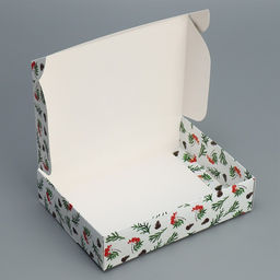 Цена за 2 шт. Коробка подарочная новогодняя складная Сказочного Нового года, 21?15?5 см