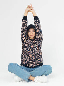 Толстовка женская футер 3-х нитка петля "РИАНА" БЕЖЕВЫЙ