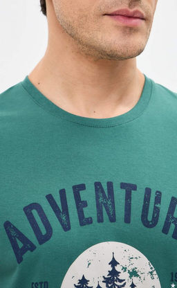 Футболка F411-06-838 d.green - Fine joyce фото 5