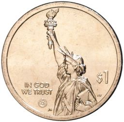 1 доллар 2023 года D США Американские инновации подземная железная дорога