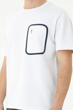 Мужская белая комфортная футболка с круглым вырезом Неожиданная скидка в корзине - U.s. polo assn фото 7