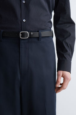 PANTAL?N ALGOD?N Y LINO RELAXED FIT STRAIGHT LEG - H&m фото 5