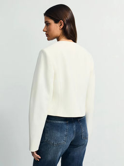 Приталенный однобортный жакет / Zarina фото 8