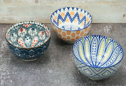 Салатник 350 мл керамика / WY-38 / уп 120/ 11х5,5 см