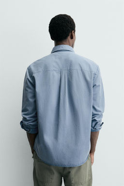FLOWING WASHED SHIRT - Zara фото 12