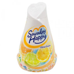 Освежитель воздуха для комнаты Цитрусовый Citrus Dream Sawaday Happy Kobayashi, Япония, 120 г