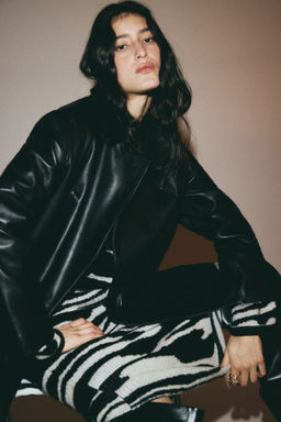 Falda en punto jacquard - H&m фото 5